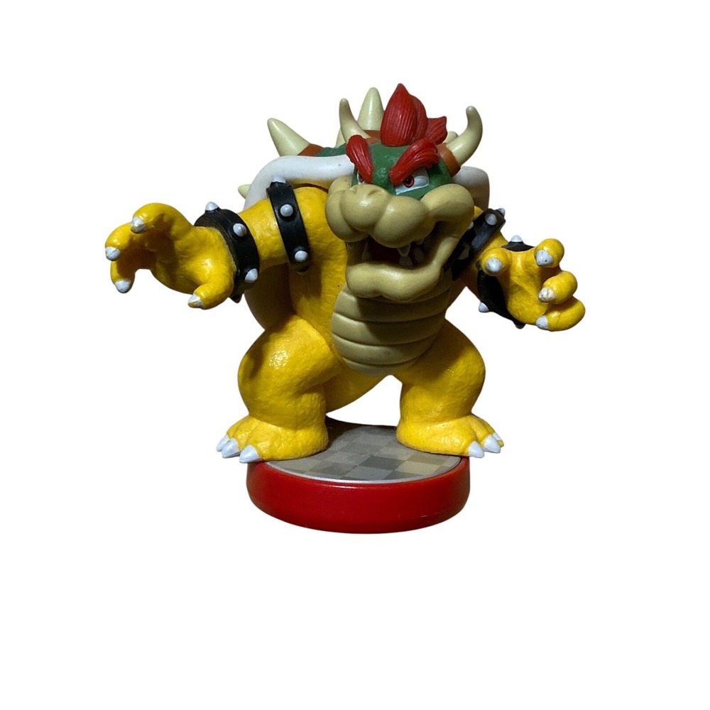 Nintendo Amiibo Super‎ Mario Series Bowser Red Base